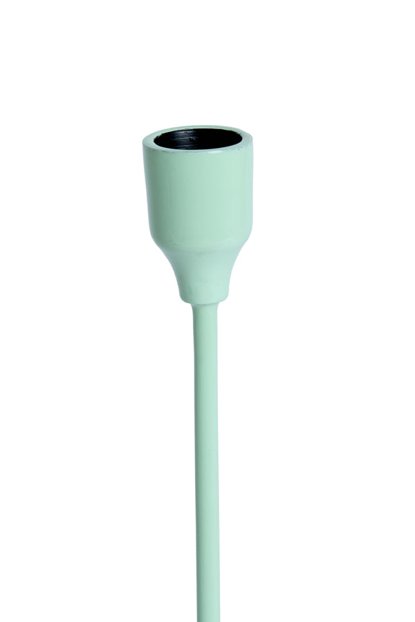 Candle stick 7,5x25,5 cm KAYIN mint