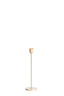 Candle stick 7,5x25,5 cm KAYIN shiny cream