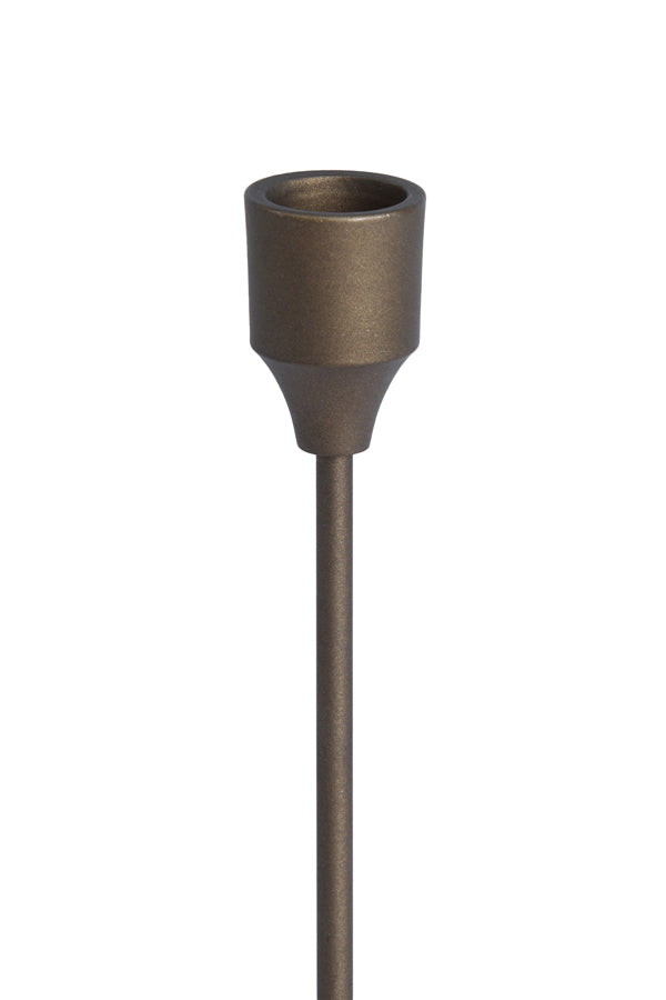 Candle stick 7,5x25,5 cm KAYIN dark bronze
