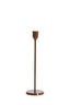 Candle stick 7,5x25,5 cm KAYIN shiny dark brown