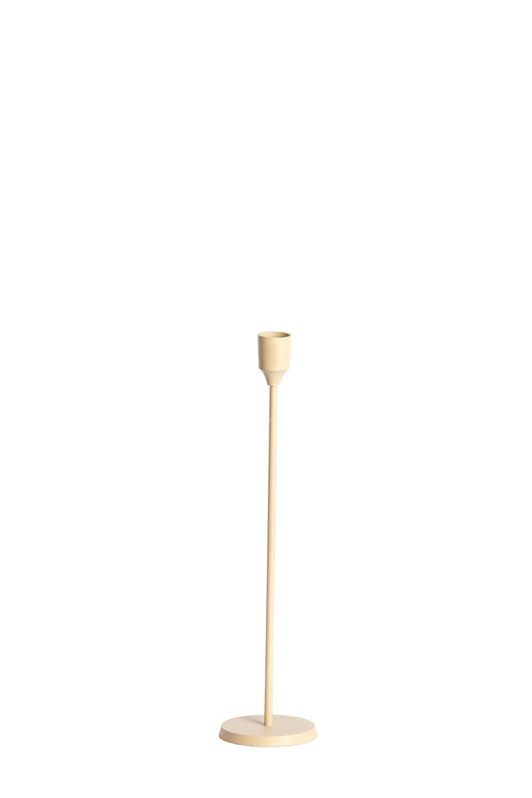 Candle stick 7,5x30,5 cm KAYIN matt cream