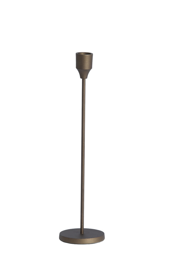 Candle stick 7,5x30,5 cm KAYIN dark bronze