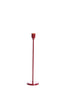 Candle stick 7,5x30,5 cm KAYIN shiny dark red