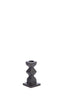 Candle stick 5,5x5,5x10,5 cm KAWYA black