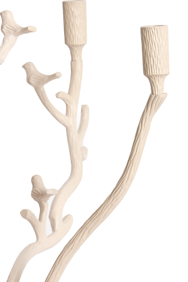 Candle stick 7L 60x35x70 cm JARDIA cream