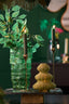 Candle stick 8,5x20 cm SAMUI gold