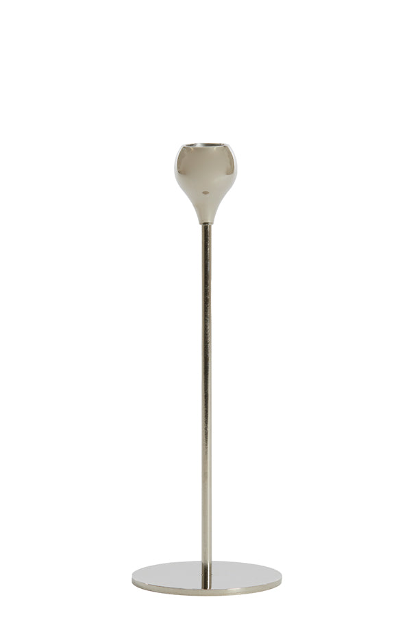 Candle stick 8,5x25 cm SAMUI nickel