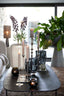 Candle stick 8,5x30 cm SAMUI nickel