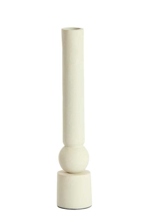 Candle stick 5x26 cm LABUAN cream