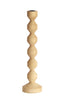 Candle stick 12x37 cm DOZZA wood matt natural
