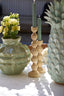 Candle stick 12x37 cm DOZZA wood matt natural