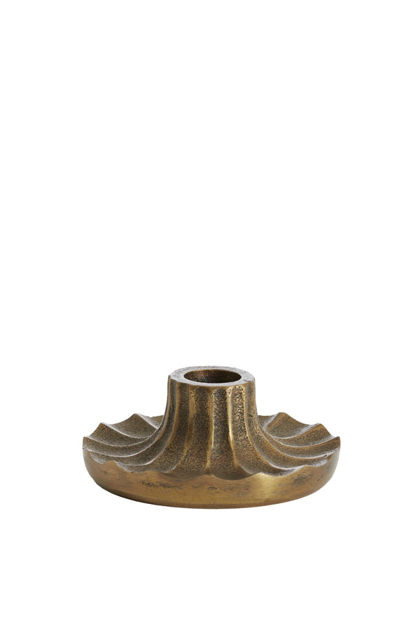 Candle stick 10x5 cm MERIDA antique bronze
