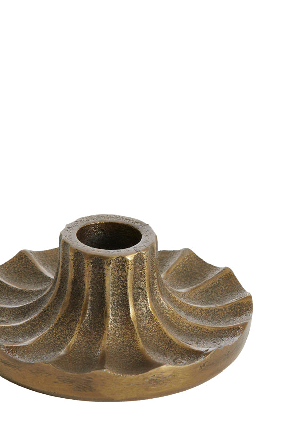 Candle stick 10x5 cm MERIDA antique bronze
