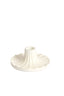 Candle stick 12x6 cm MERIDA shiny cream