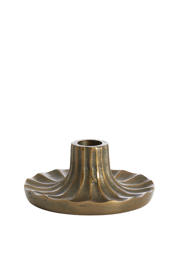 Candle stick 12x6 cm MERIDA antique bronze