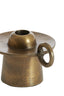 Candle stick 14x10,5x9 cm SALTILLO antique bronze