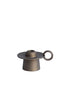 Candle stick 14x10,5x9 cm SALTILLO dark bronze