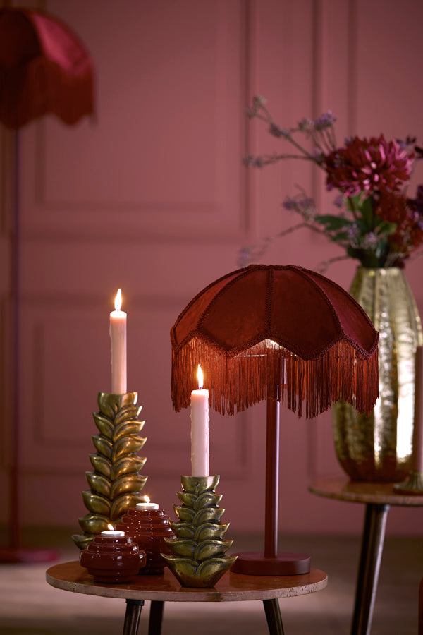 Candle stick 13x6x18 cm BATALIO antique bronze