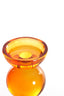 Candle stick 10x26,5 cm ITINGA glass orange