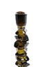 Candle stick 11x34 cm ESTIVA glass olive green