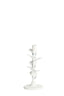 Candle stick 12x25 cm PARANA matt cream