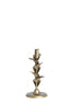 Candle stick 12x25 cm PARANA bronze