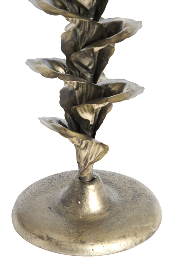 Candle stick 12x25 cm PARANA bronze