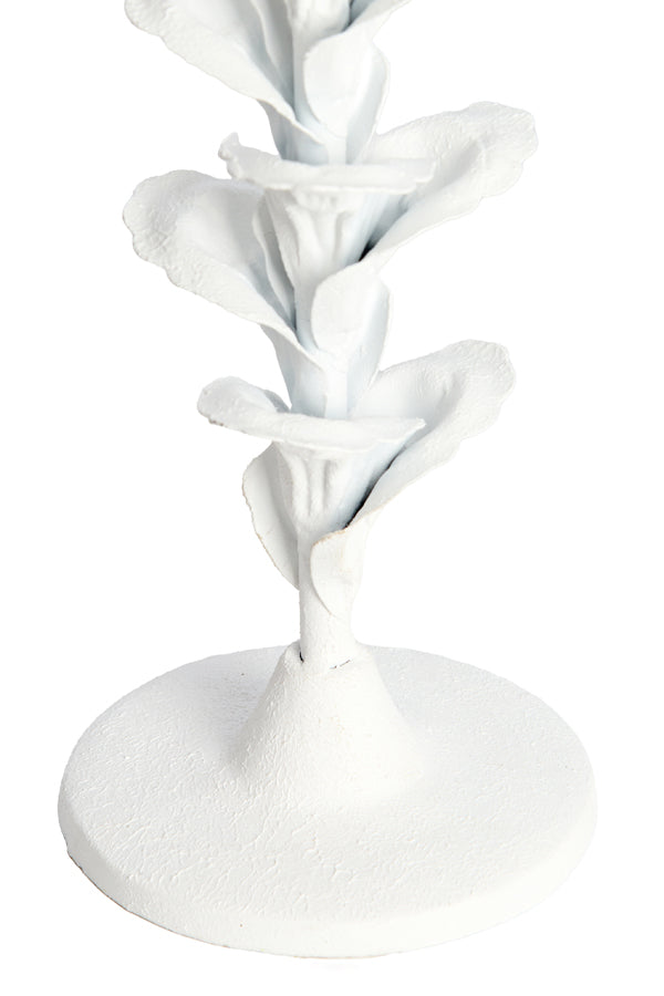 Candle stick 12x33 cm PARANA matt cream