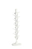 Candle stick 12x41 cm PARANA matt cream