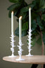 Candle stick 12x41 cm PARANA matt cream