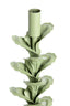 Candle stick 12x41 cm PARANA matt mint green