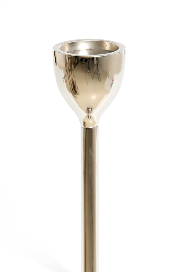 Candle holder 13x90 cm VELEZ nickel