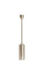 Candle holder 13x90 cm VELEZ nickel satin