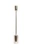 Candle holder 13x104 cm VELEZ nickel