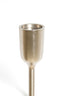 Candle holder 13x104 cm VELEZ nickel satin