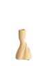 Candle stick 10x9x17,5 cm ARKADIA sand