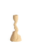 Candle stick 10x9x22,5 cm ARKADIA sand