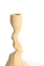 Candle stick 10x9x22,5 cm ARKADIA sand