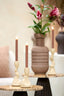 Candle stick 10x9x22,5 cm ARKADIA sand