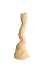 Candle stick 10x9x27 cm ARKADIA sand