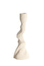 Candle stick 10x9x27 cm ARKADIA cream