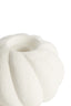 Candle holder 12,5x10 cm CAVALLA ceramics white