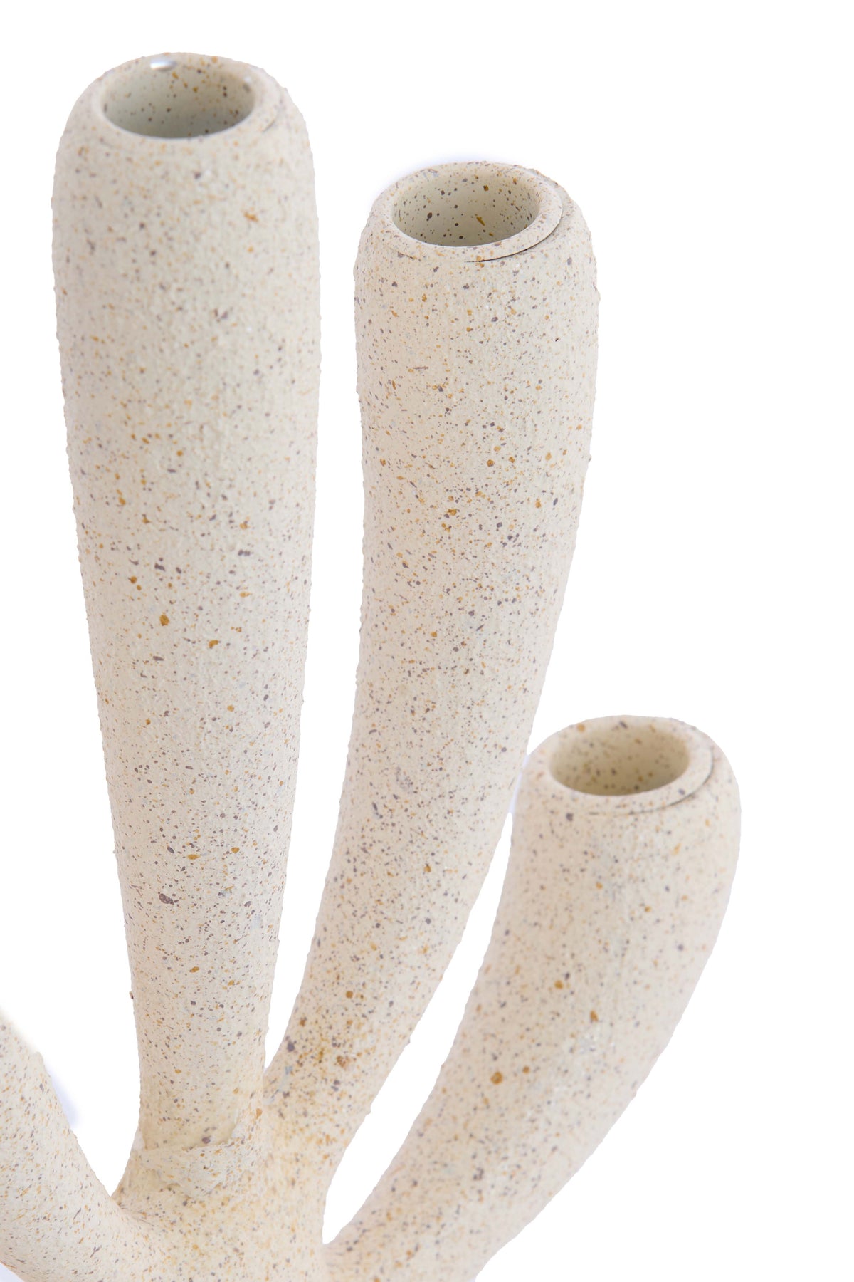 Candle stick 5L 25x11,5x28,5 cm POLINO matt cream
