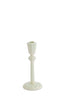 Candle stick 8x18,5 cm AVILES light green+green