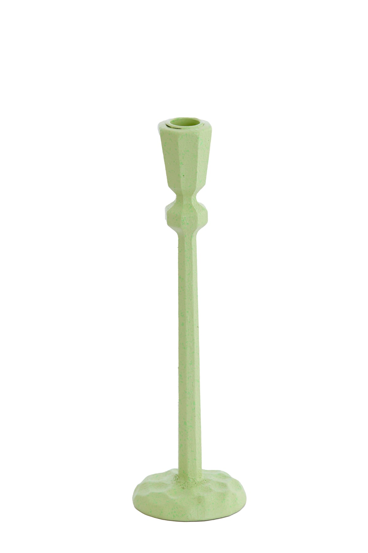 Candle stick 8x28 cm AVILES green