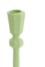Candle stick 8x28 cm AVILES green