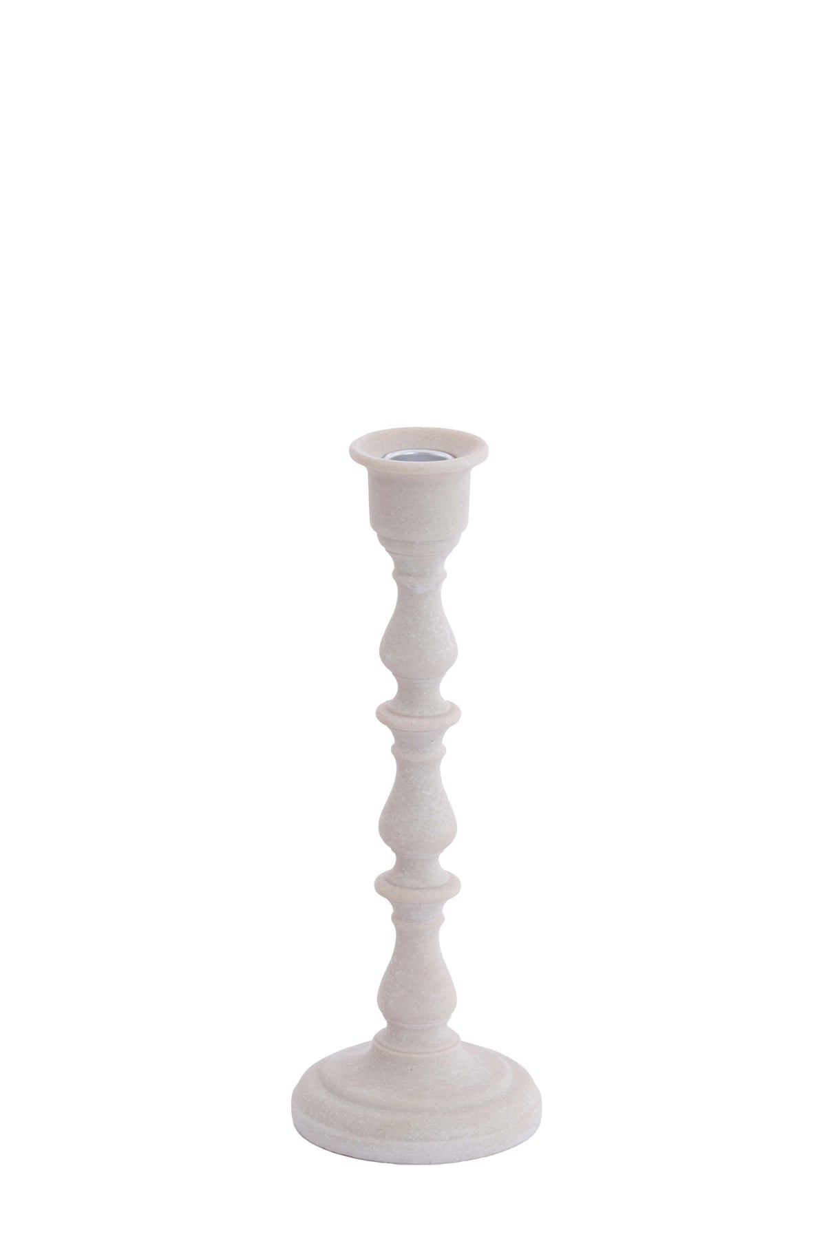 Candle stick 10x27,5 cm SAMORA cream