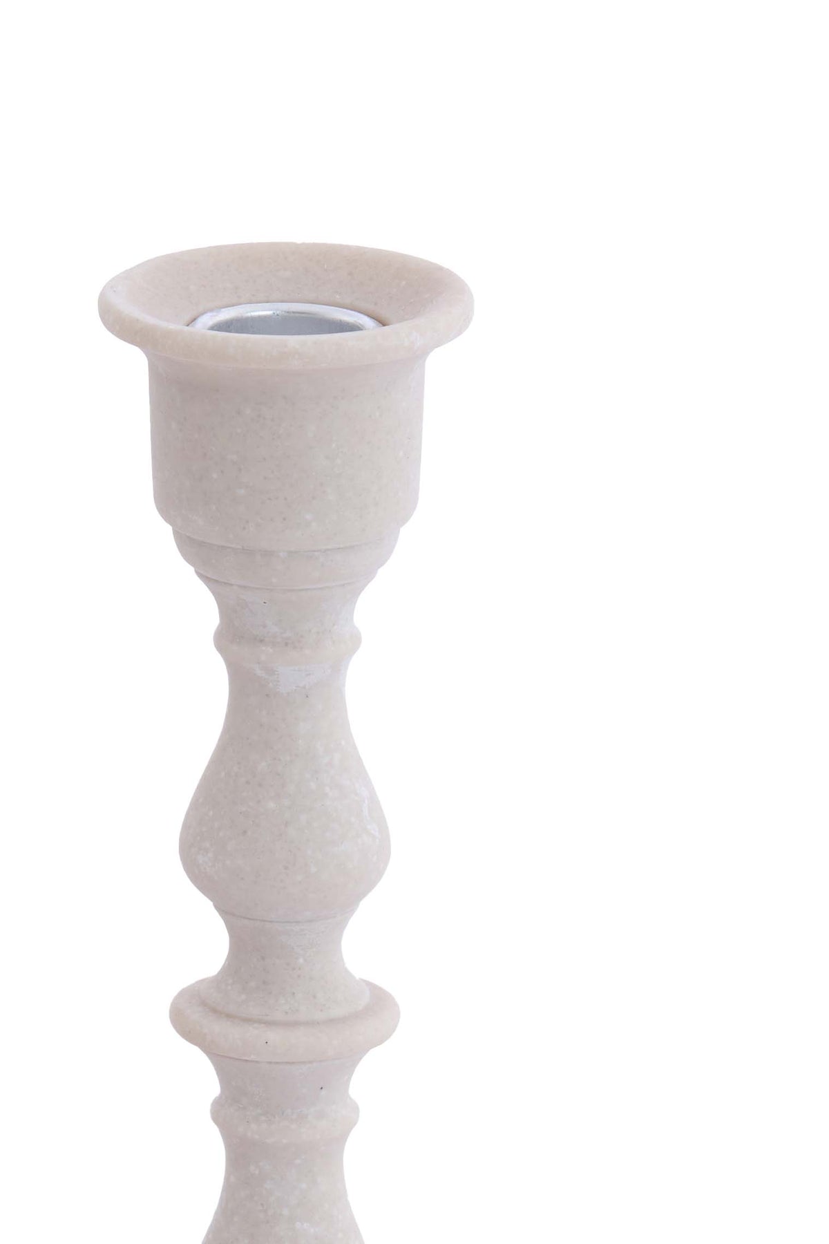 Candle stick 10x27,5 cm SAMORA cream