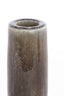 Candle stick 10x15,5 cm BURANO ceramics olive green-brown
