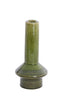 Candle stick 10x20,5 cm BURANO ceramics dark green